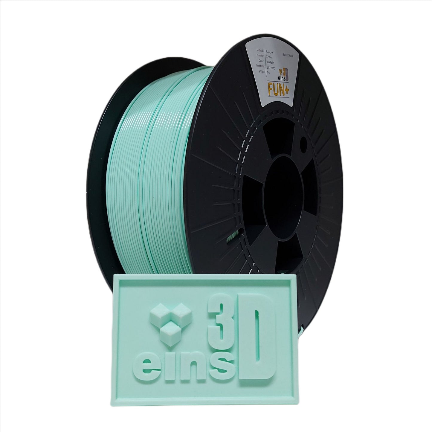 PLA Fun+ Filament 1,75mm pastell grün