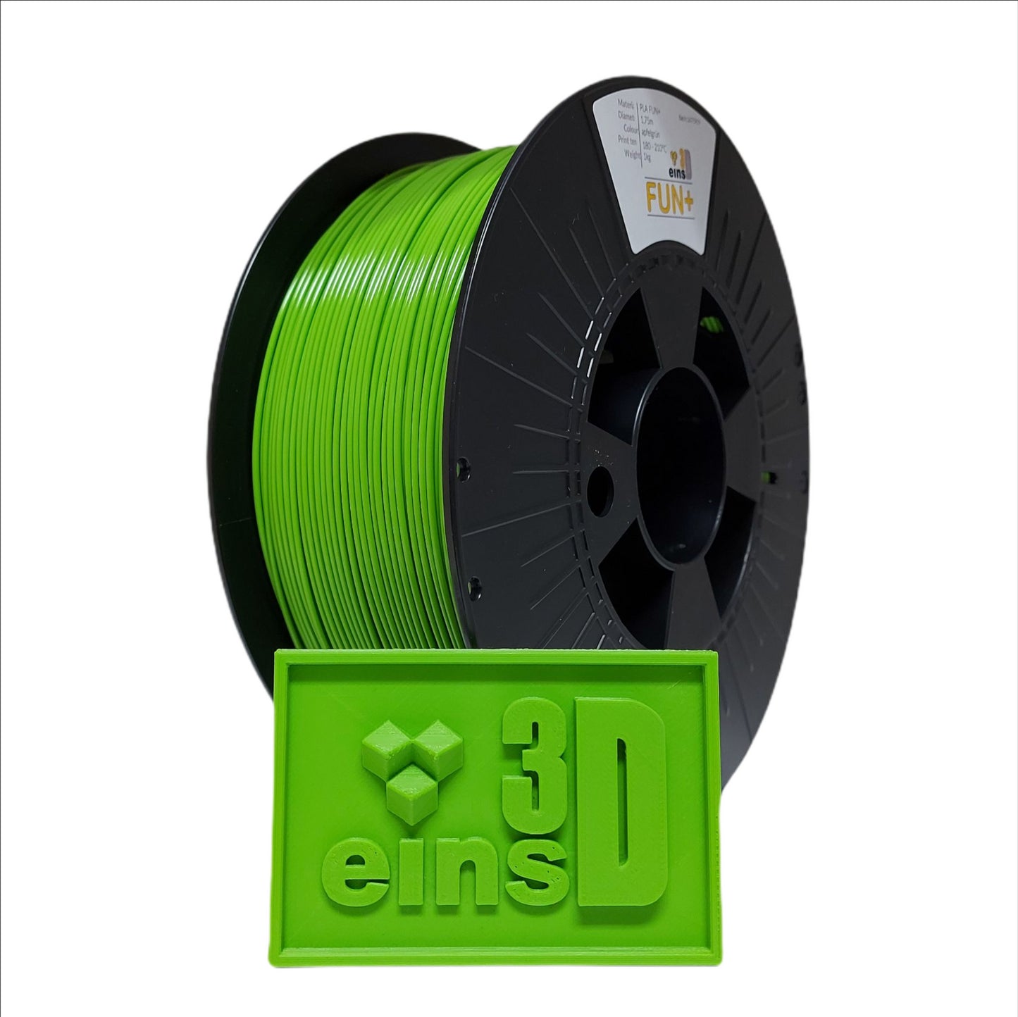 PLA Fun+ Filament 1,75mm apfelgrün
