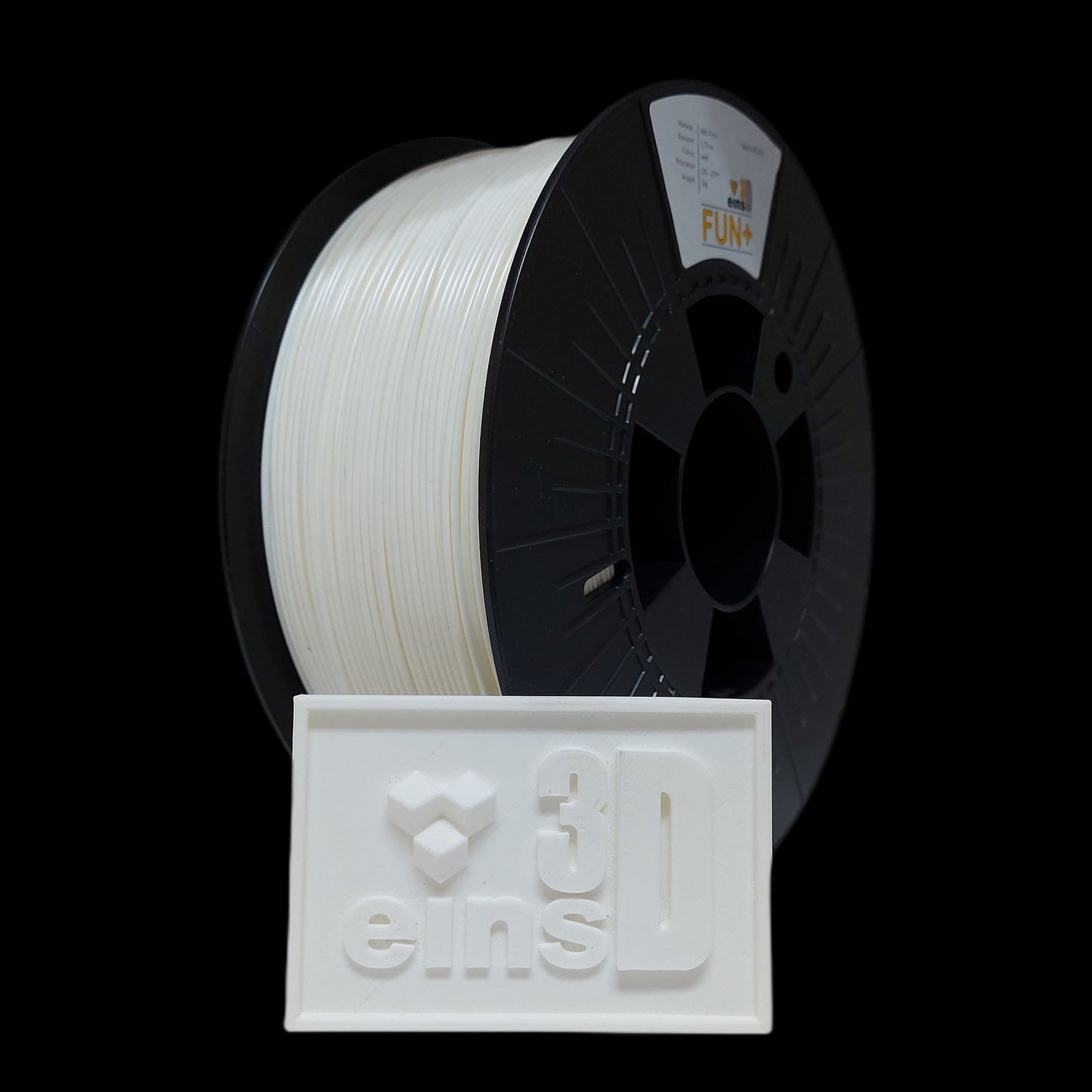 ABS Fun+ Filament 1,75 weiß