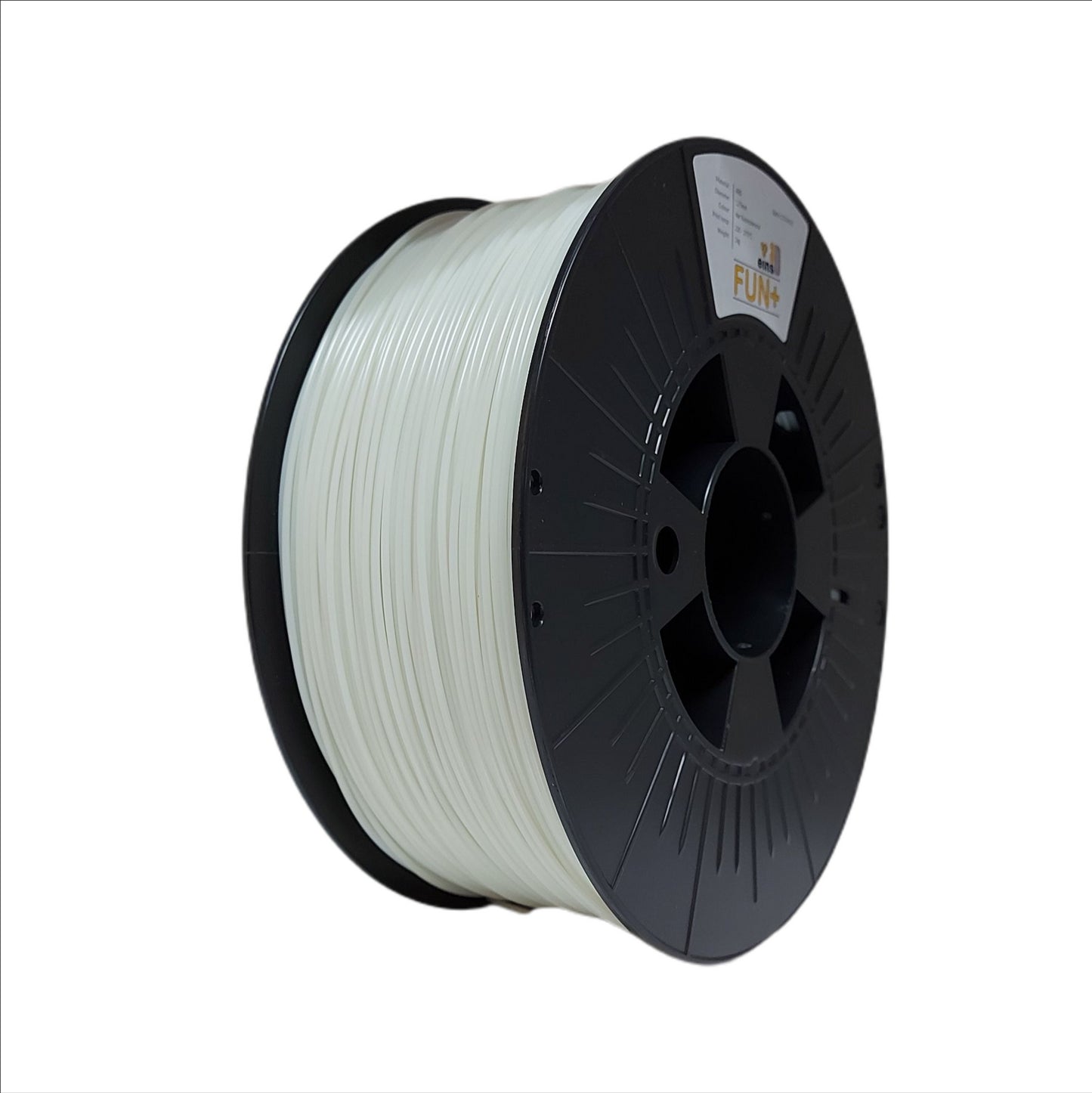 ABS Fun+ Filament 1,75 klar fluoreszierend