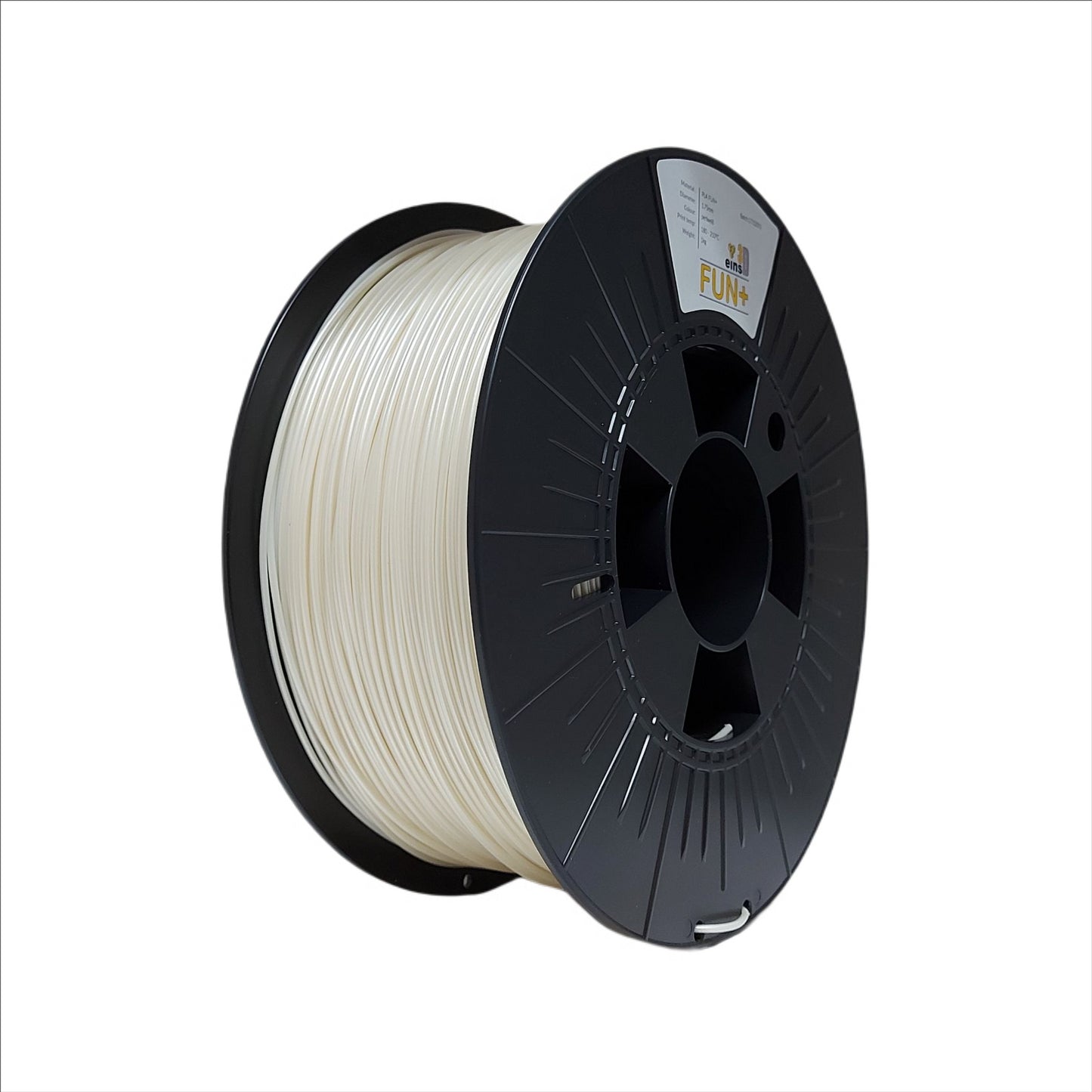 PLA Fun+ Filament 1,75mm perlweiß