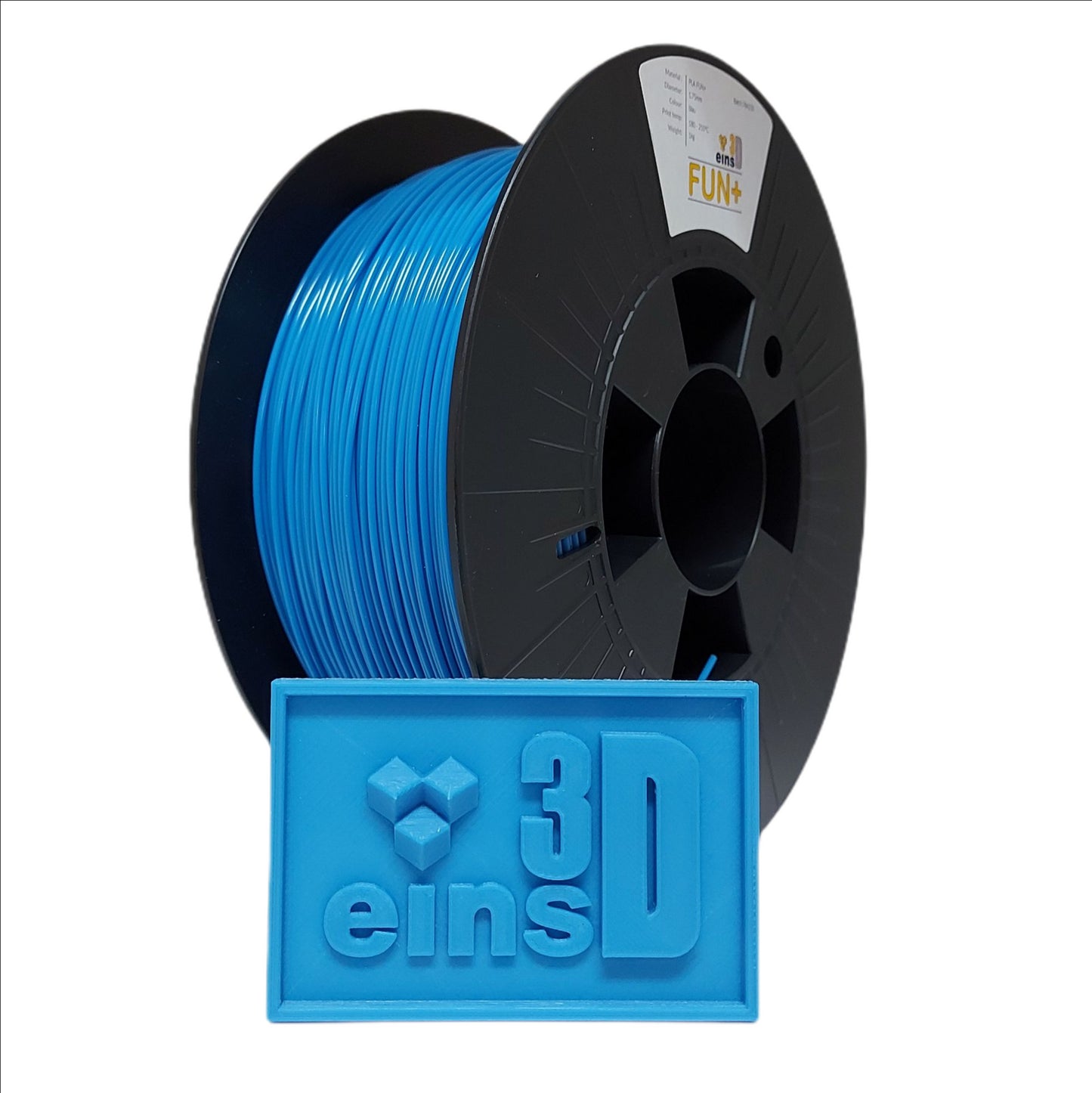 PLA Fun+ Filament 1,75mm blau (himmelblau) 