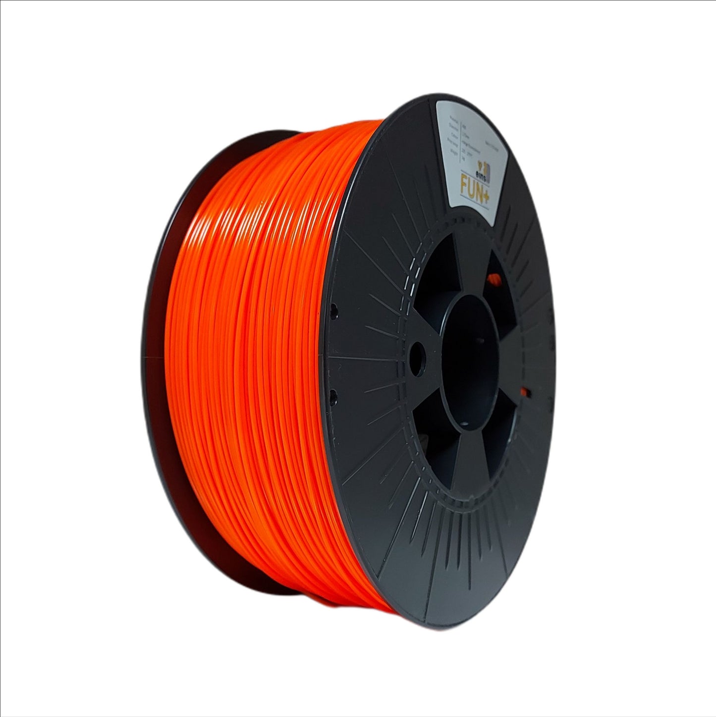 ABS Fun+ Filament 1,75 orange fluoreszierend