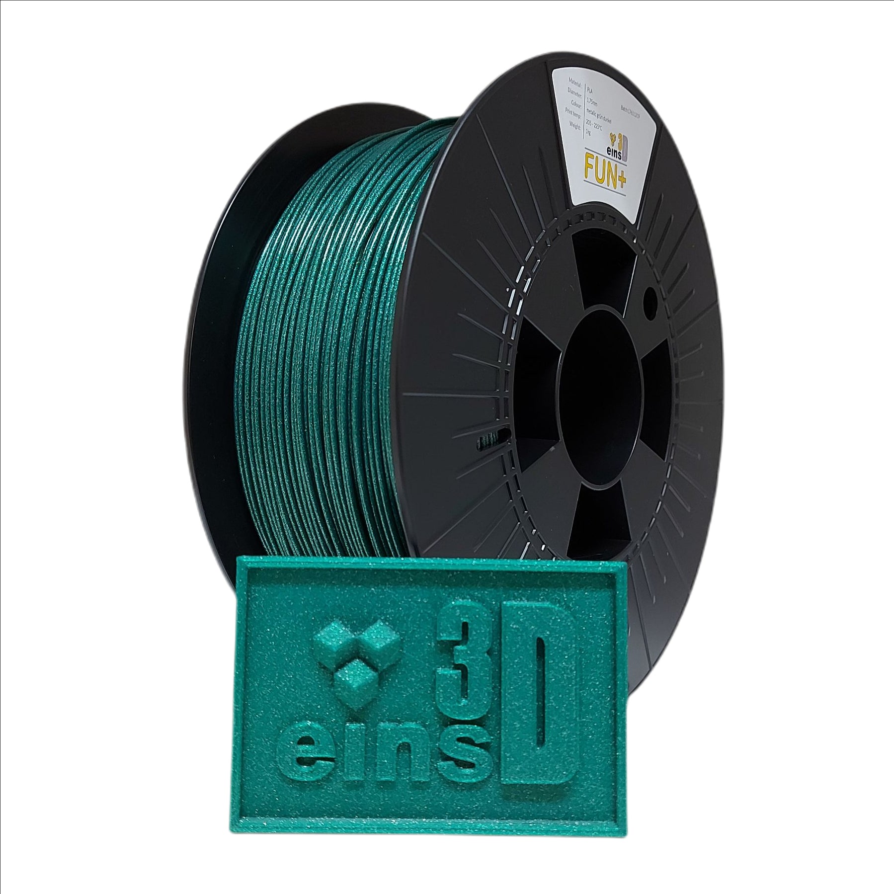 PLA FUN+ Metallic Glitter 1,75mm dunkelgrün
